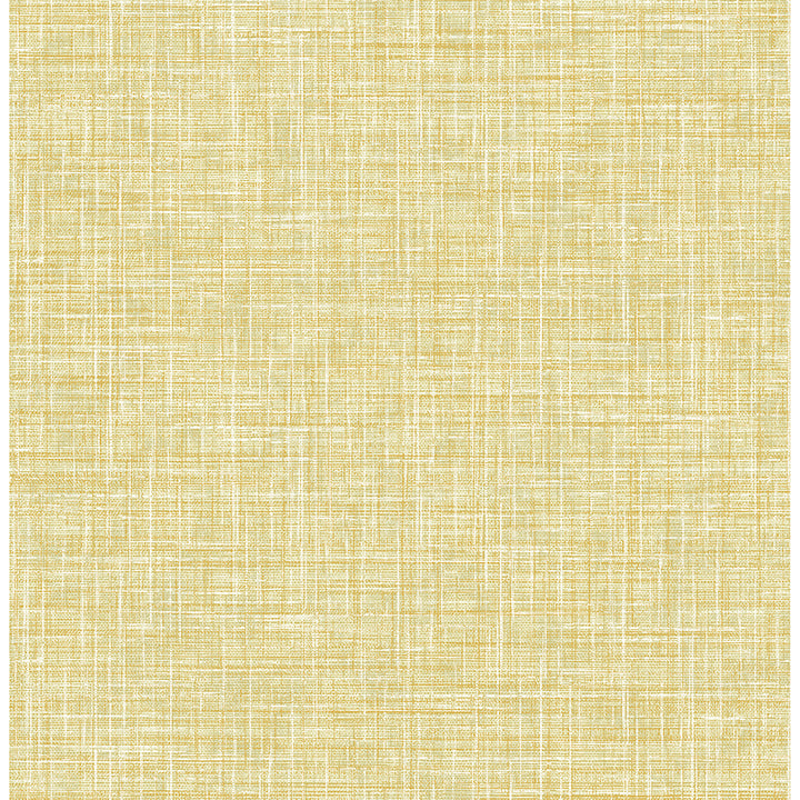 Picture of Emerson Yellow Linen Wallpaper