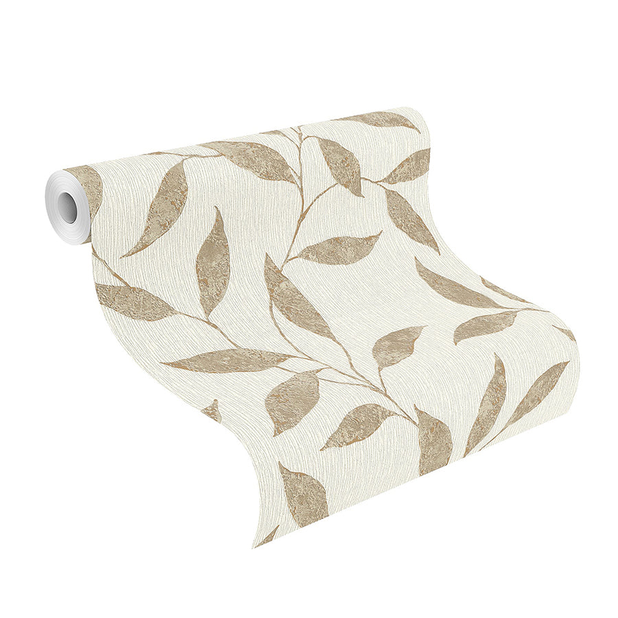 Amble Cream Vine Wallpaper  | Brewster Wallcovering - The WorkRm