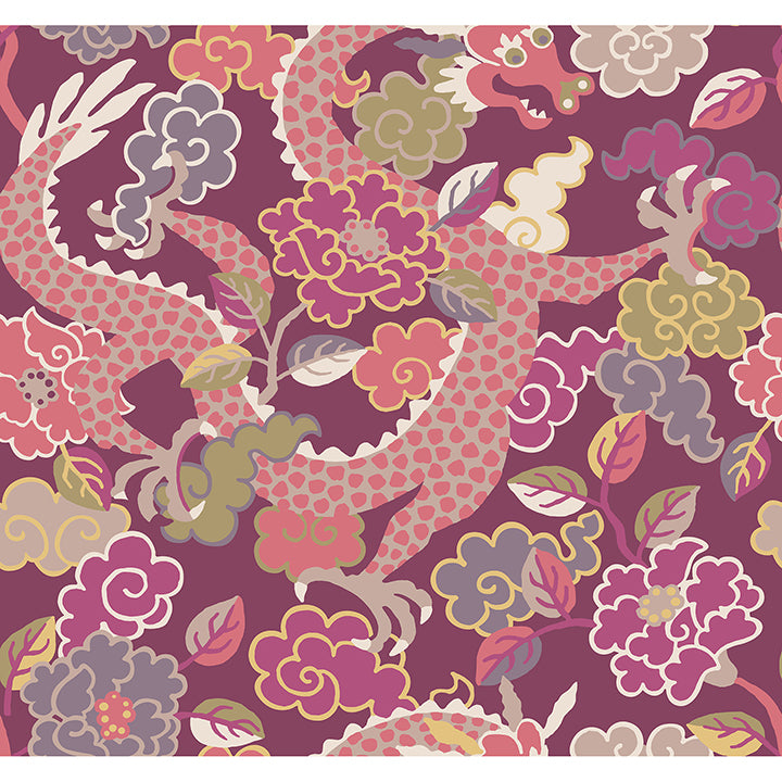 Picture of Yanci Plum Dragon Wallpaper