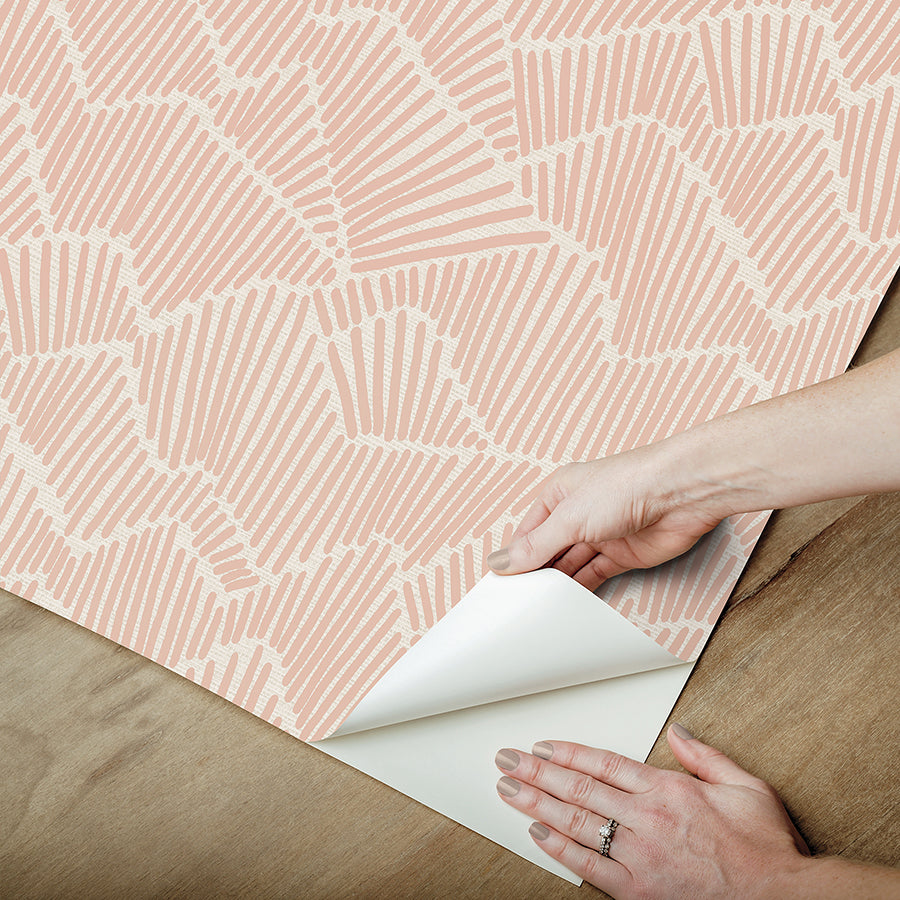 Clay Ridge & Valley Peel and Stick Wallpaper - Brewster Wallcovering