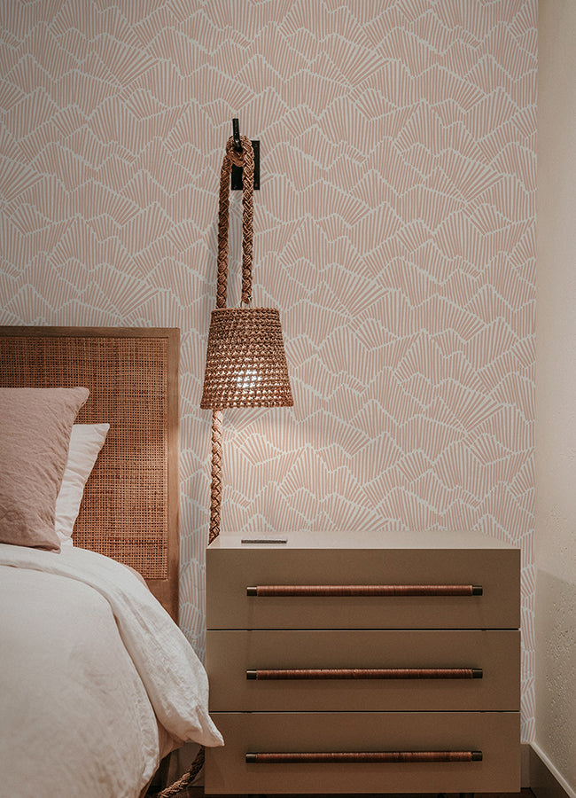 Clay Ridge & Valley Peel and Stick Wallpaper  | Brewster Wallcovering - The WorkRm