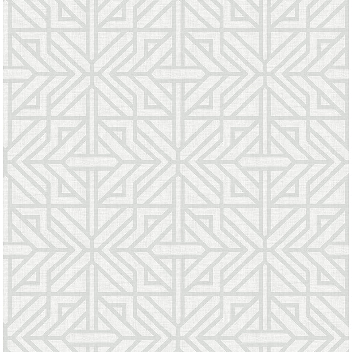 Picture of Hesper Grey Geometric Wallpaper