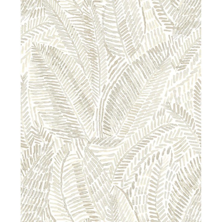 Picture of Fildia Taupe Botanical Wallpaper