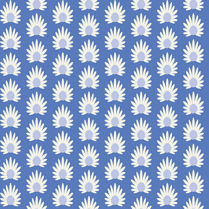 Picture of Azure Fleur Peel and Stick Wallpaper