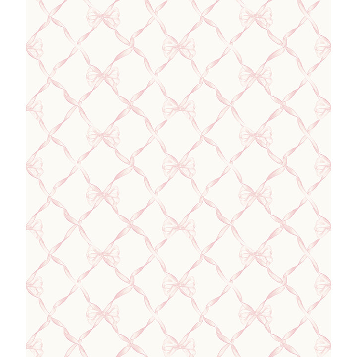 Picture of Pink Jam Baby Bow Peel and Stick Wallpaper