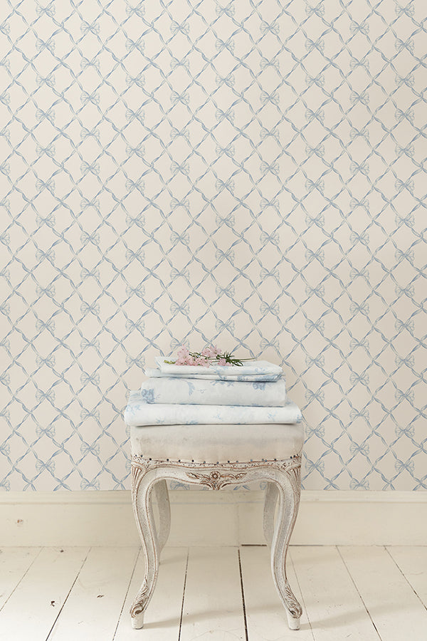 Dreamy Sky Baby Bow Peel and Stick Wallpaper  | Brewster Wallcovering - The WorkRm