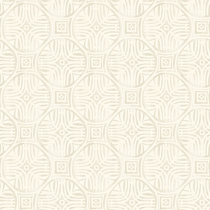 Picture of Sandee Dove Medallion Wallpaper