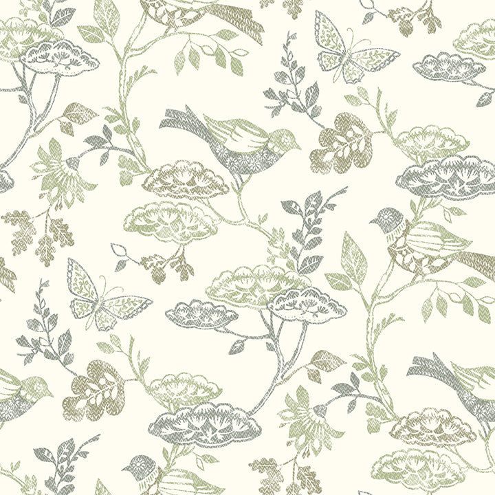 Picture of Malmo Green Trail Wallpaper