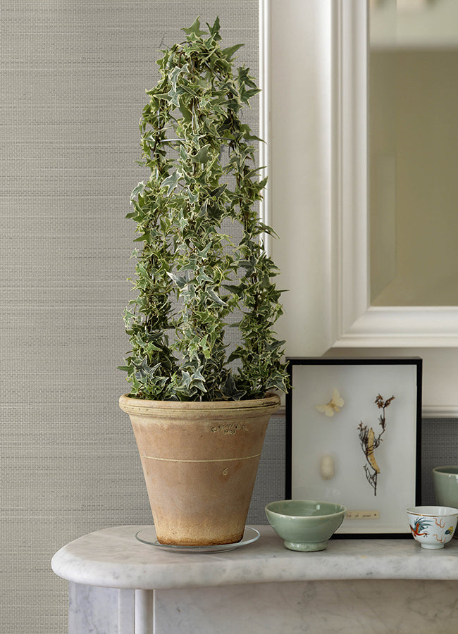 Spinnaker Charcoal Netting Wallpaper  | Brewster Wallcovering - The WorkRm