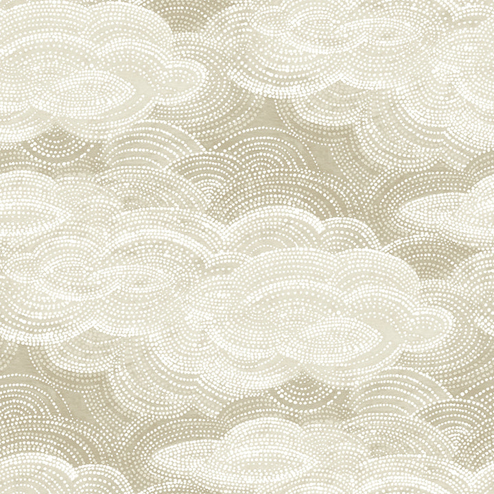 Picture of Vision Pearl Stipple Clouds Wallpaper