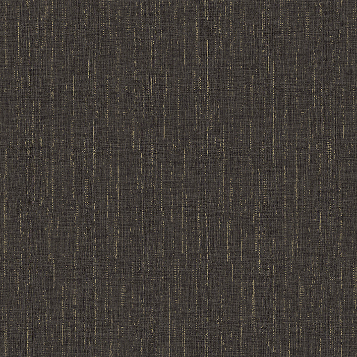 Picture of Sanburn Brown Metallic Linen Wallpaper