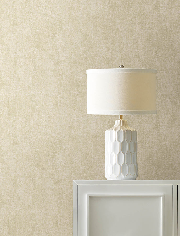 Edmore Taupe Faux Suede Wallpaper  | Brewster Wallcovering - The WorkRm