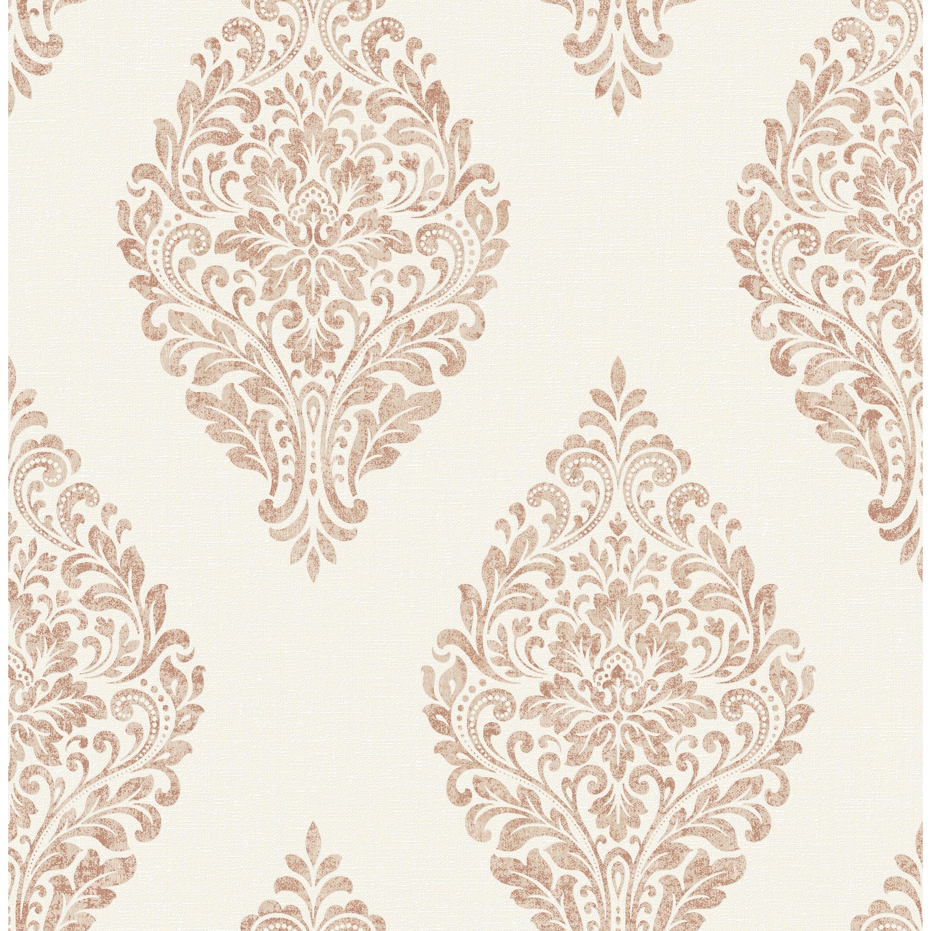 Picture of Gillian Copper Medallion Wallpaper