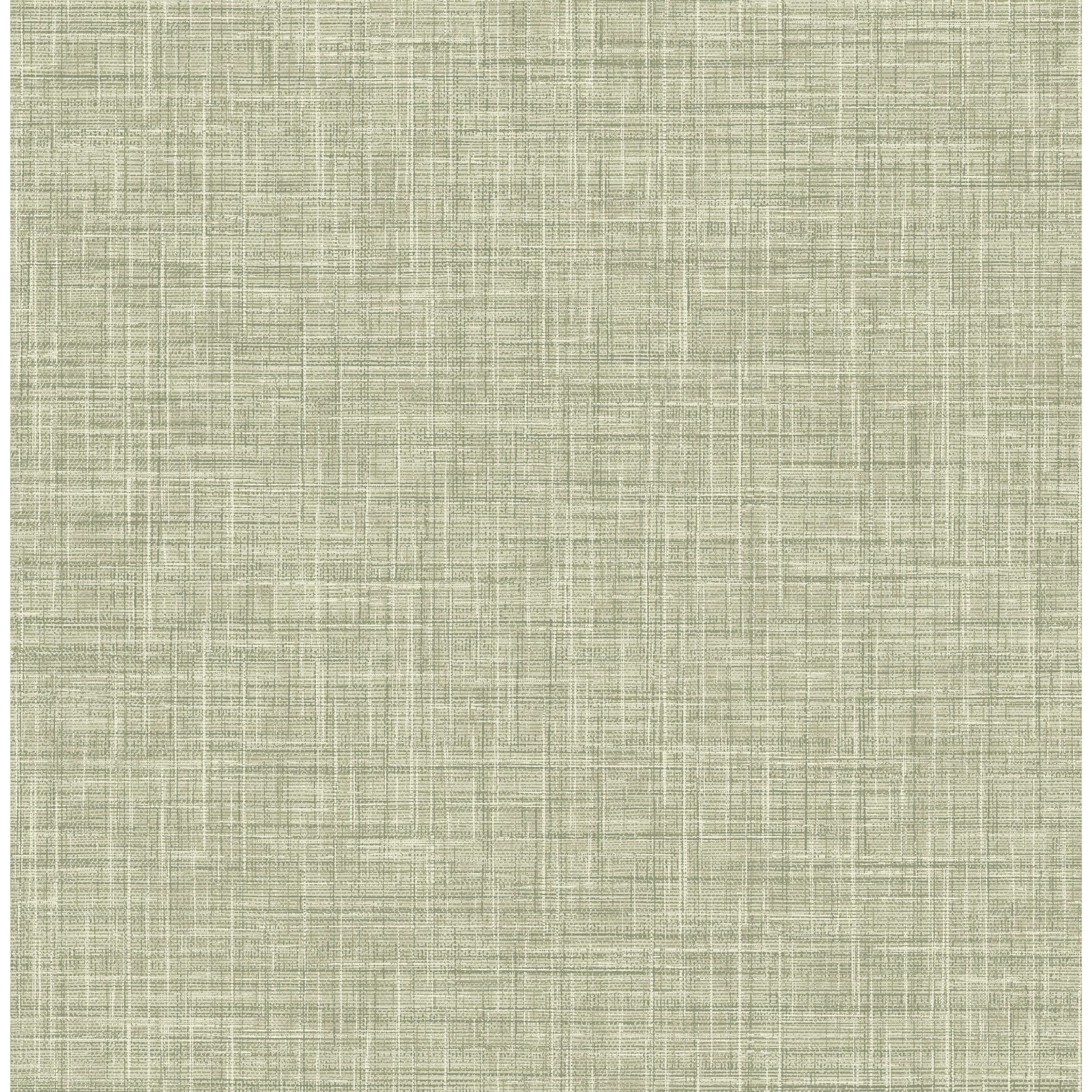 Picture of Tuckernuck Green Faux Linen Wallpaper