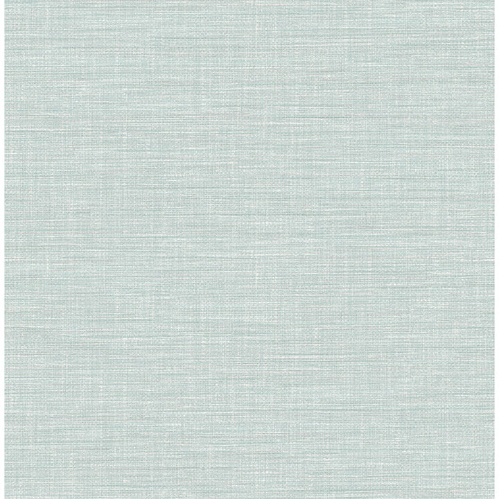 Picture of Exhale Light Blue Faux Grasscloth Wallpaper