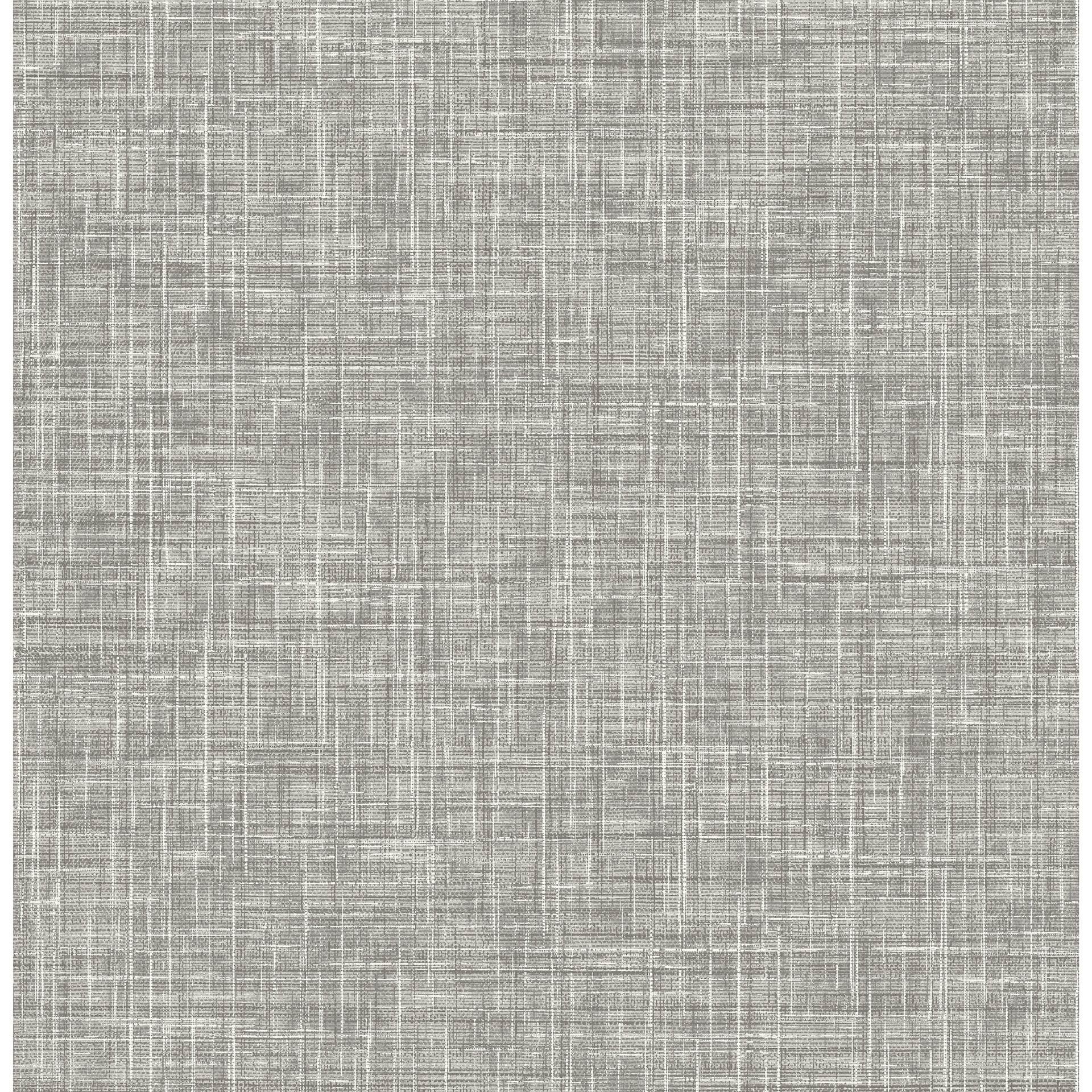 Picture of Emerson Grey Linen Wallpaper