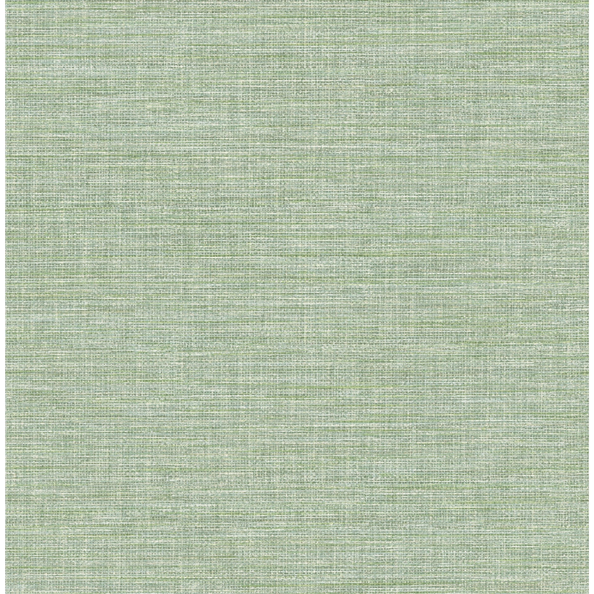 Picture of Exhale Light Green Faux Grasscloth Wallpaper