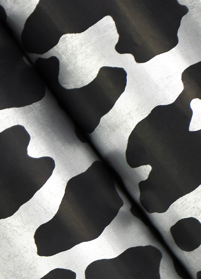 Black RuLeopard Peel and Stick Wallpaper  | Brewster Wallcovering