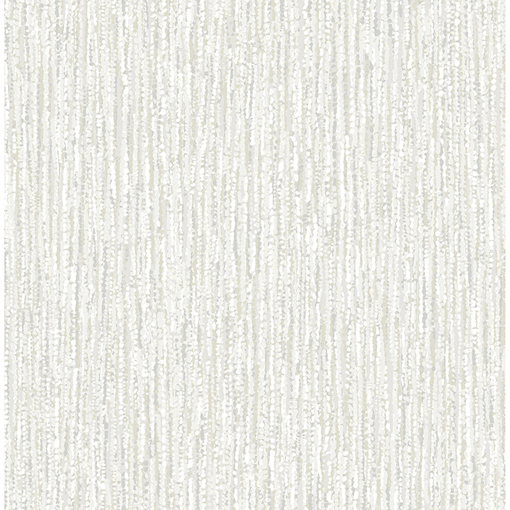 Picture of Corliss Light Grey Beaded Strands Wallpaper