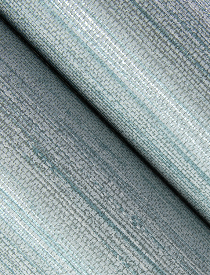 Sheehan Light Blue Faux Grasscloth Wallpaper  | Brewster Wallcovering - The WorkRm