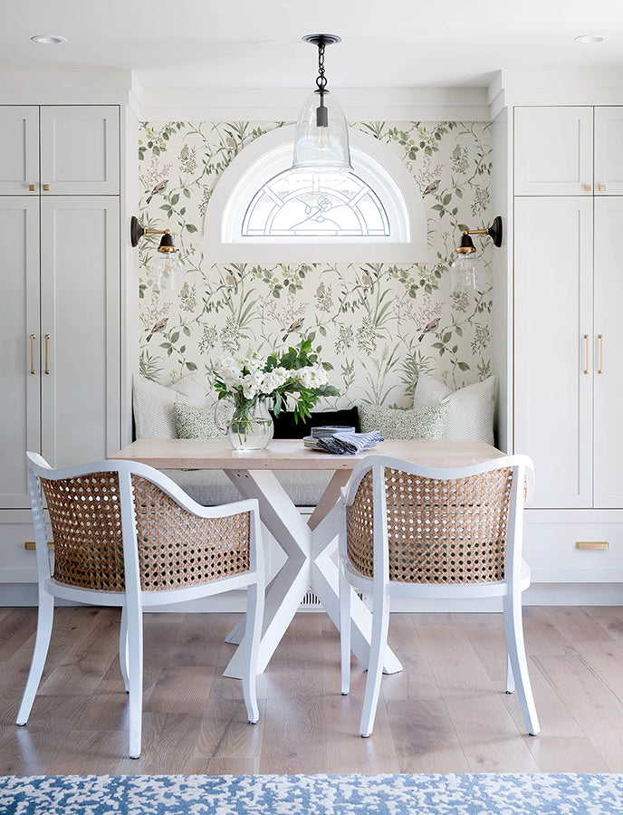 Imperial Garden Moss Botanical Wallpaper - Brewster Wallcovering