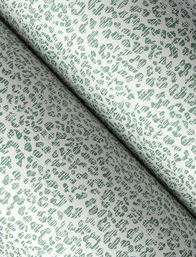 Soul Green Animal Print Wallpaper - Brewster Wallcovering