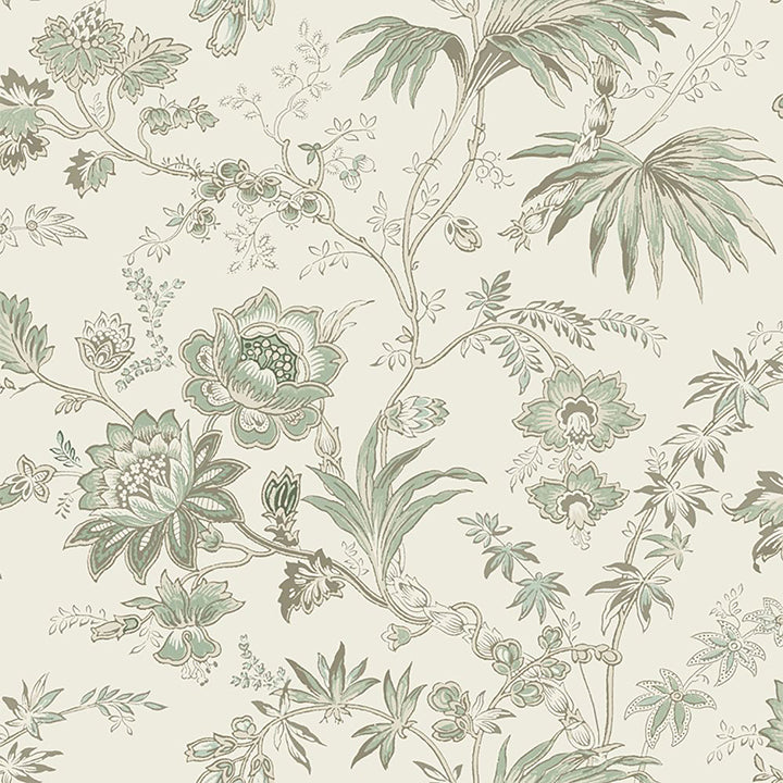 Picture of Juliet Neutral Decorative Jacobean Wallpaper