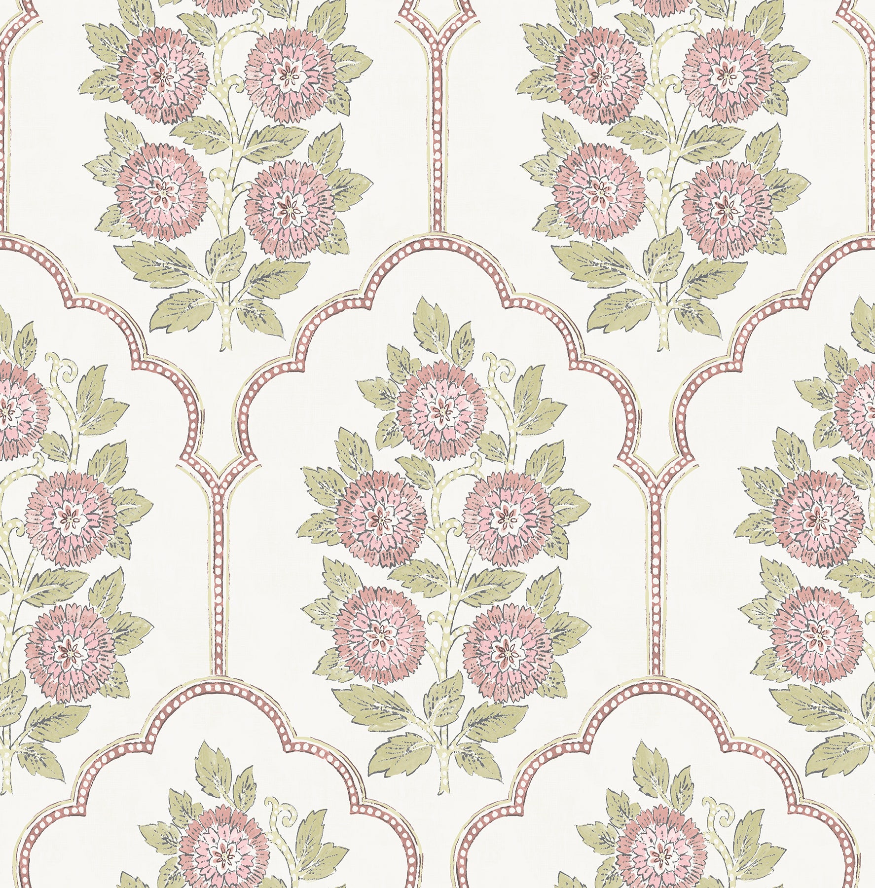 Picture of Floral Bazaar Rose Water Peel and Stick Wallpaper