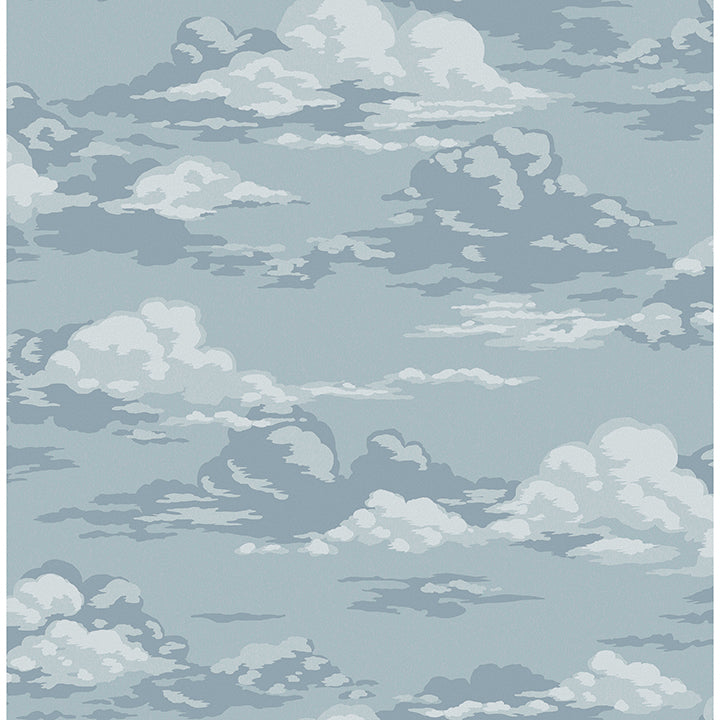 Picture of Cumulus Blue Clouds Wallpaper