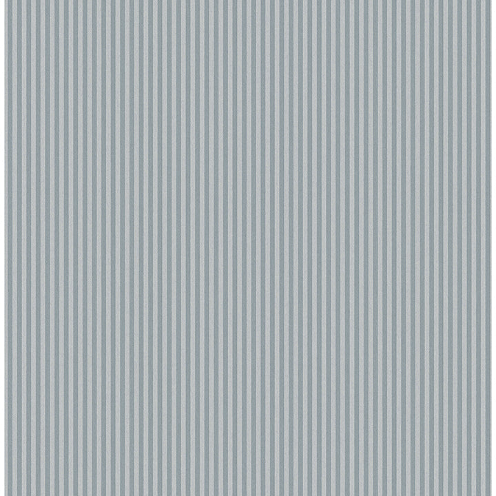 Picture of Ticking Blue Stripe Wallpaper