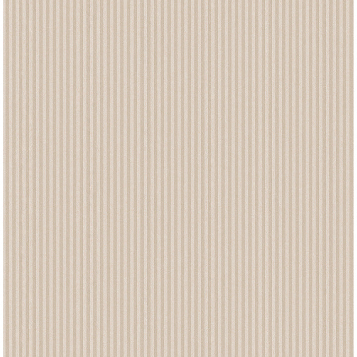 Picture of Ticking Beige Stripe Wallpaper