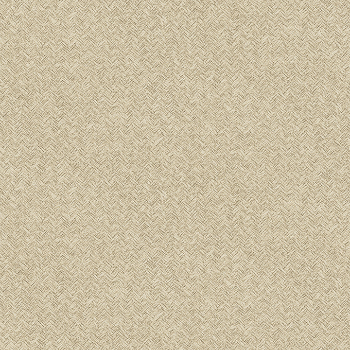 Picture of Woven Basket Khaki Wallpaper