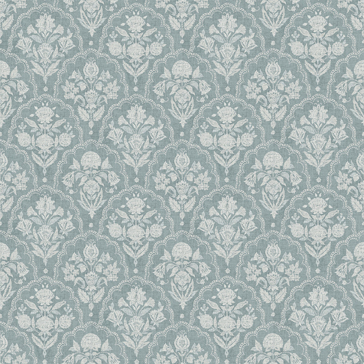 Picture of Frances Blue Fishscale Wallpaper