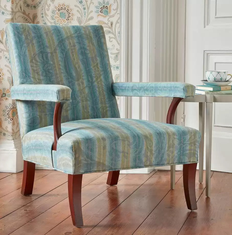 Rivoli Châteaulin Teal Blue - Nina Campbell - NCF4320-04