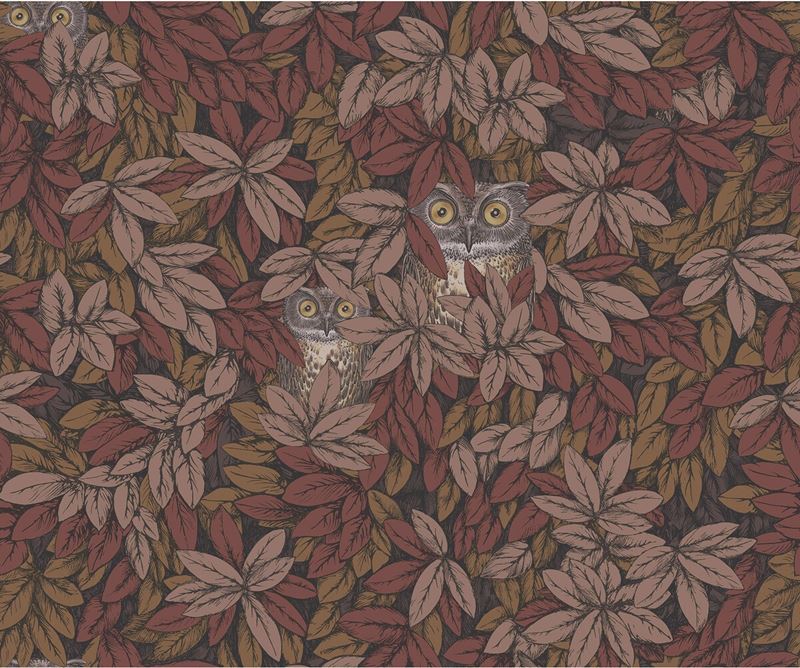 Cole & Son Wallpaper 123/11055.CS Foglie E Civette Autumnal
