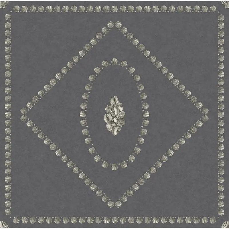 Cole & Son Wallpaper 123/5023.CS Conchiglie Charcoal