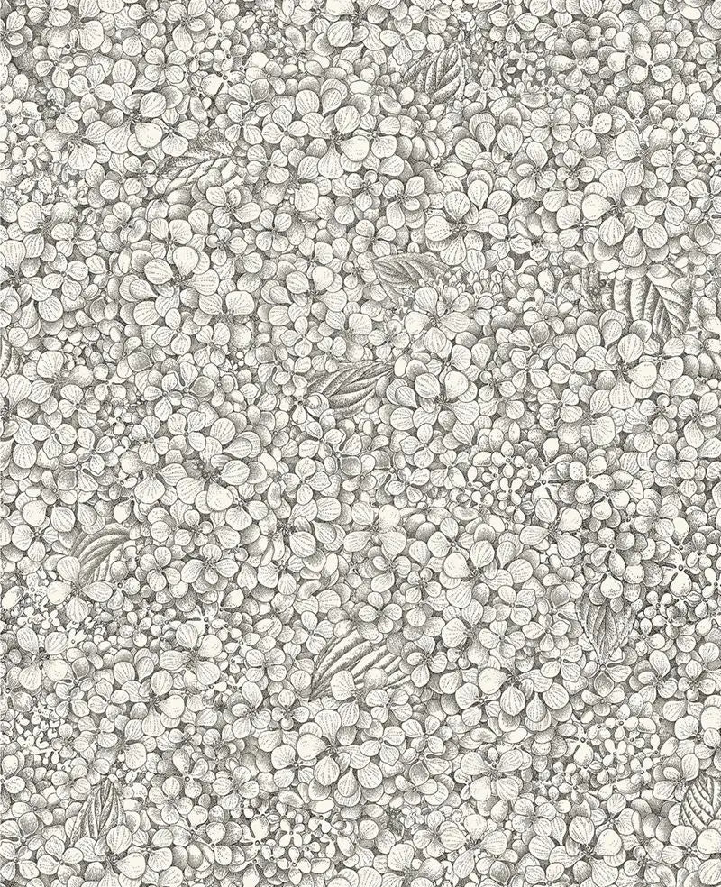 Cole & Son Wallpaper 123/9043.CS Ortensia Black & White