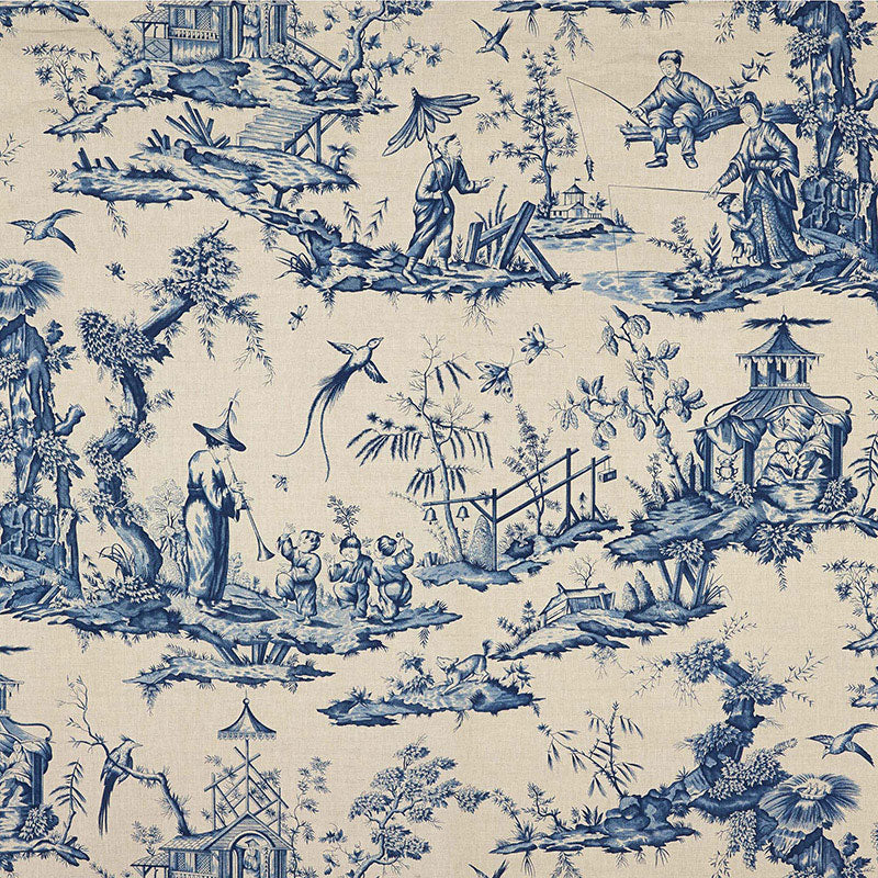 SHENGYOU-TOILE-INDIGO-SCHUMACHER-175800