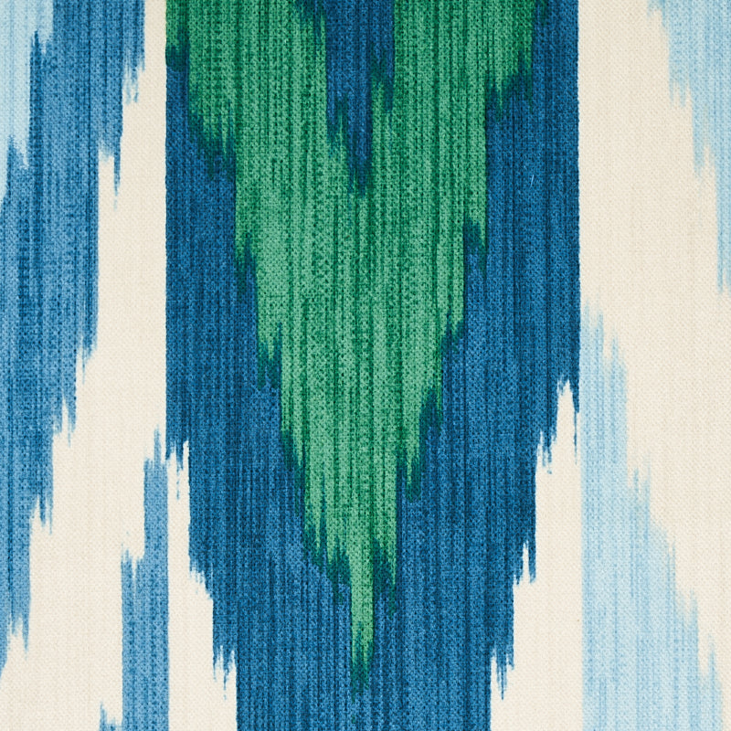 KASHGAR-VELVET-IKAT-PEACOCK-EMERALD-SCHUMACHER-176104