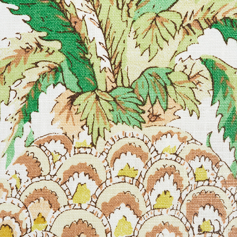 PINEAPPLES-CHINTZ-IVORY-SCHUMACHER-178800