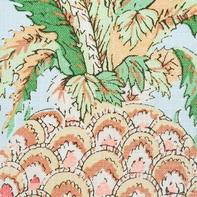 PINEAPPLES-CHINTZ-SKY-SCHUMACHER-178801