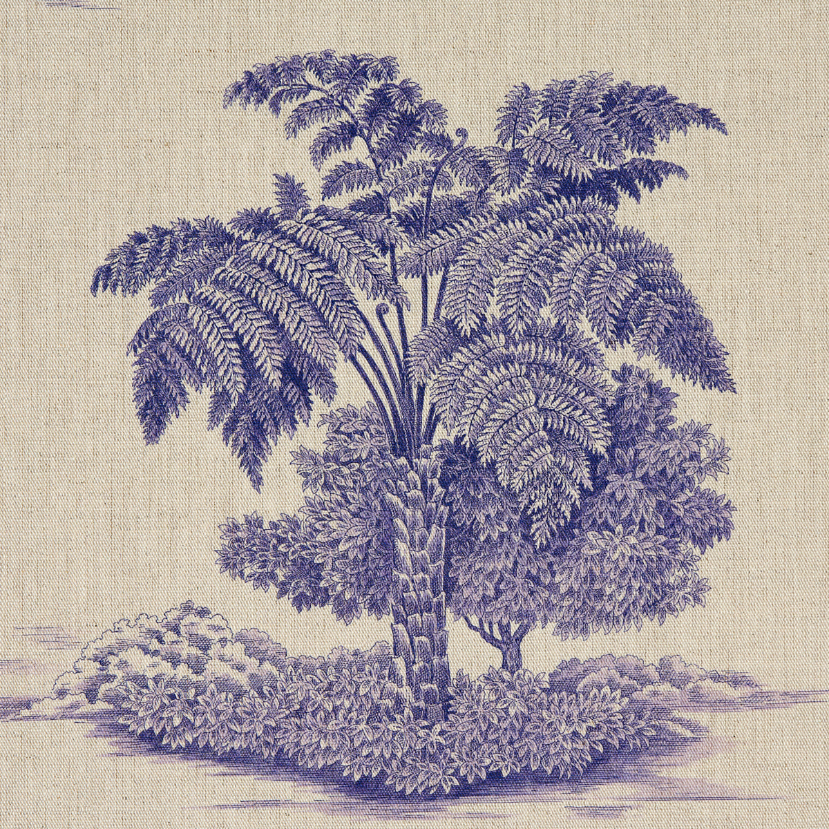 TOUSSAINT-TOILE-PURPLE-SCHUMACHER-180272