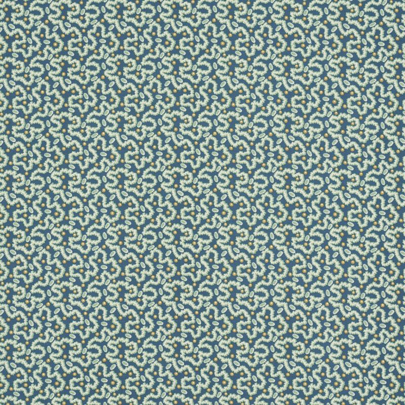 Schumacher Fabric 181721 Leonie Vermicelli Teal