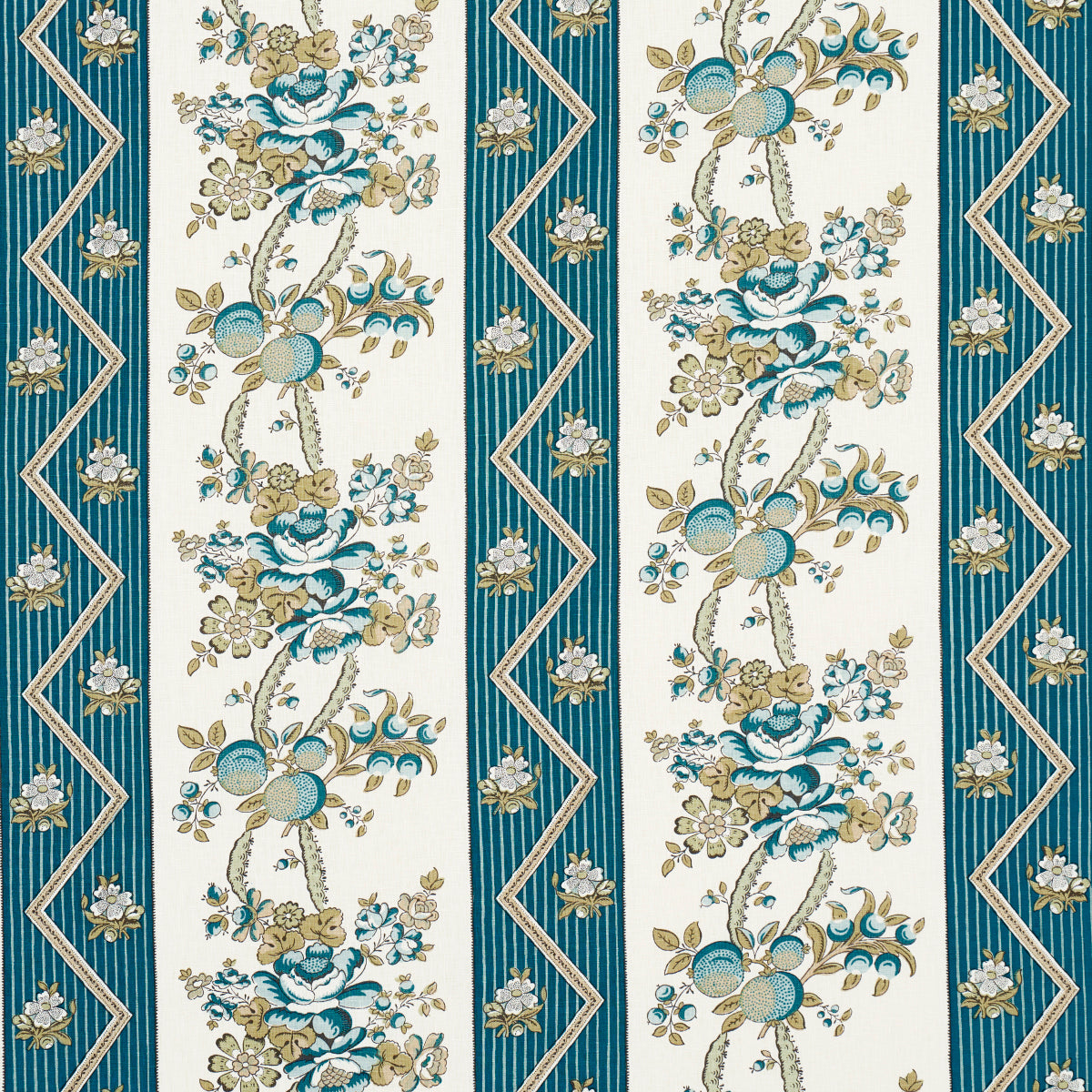 SYLVAIN-FLORAL-STRIPE-TEAL-SCHUMACHER-181741