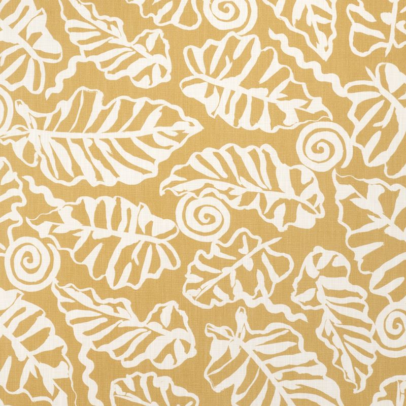 Schumacher Fabric 181991 Del Mar Indoor/Outdoor Marigold