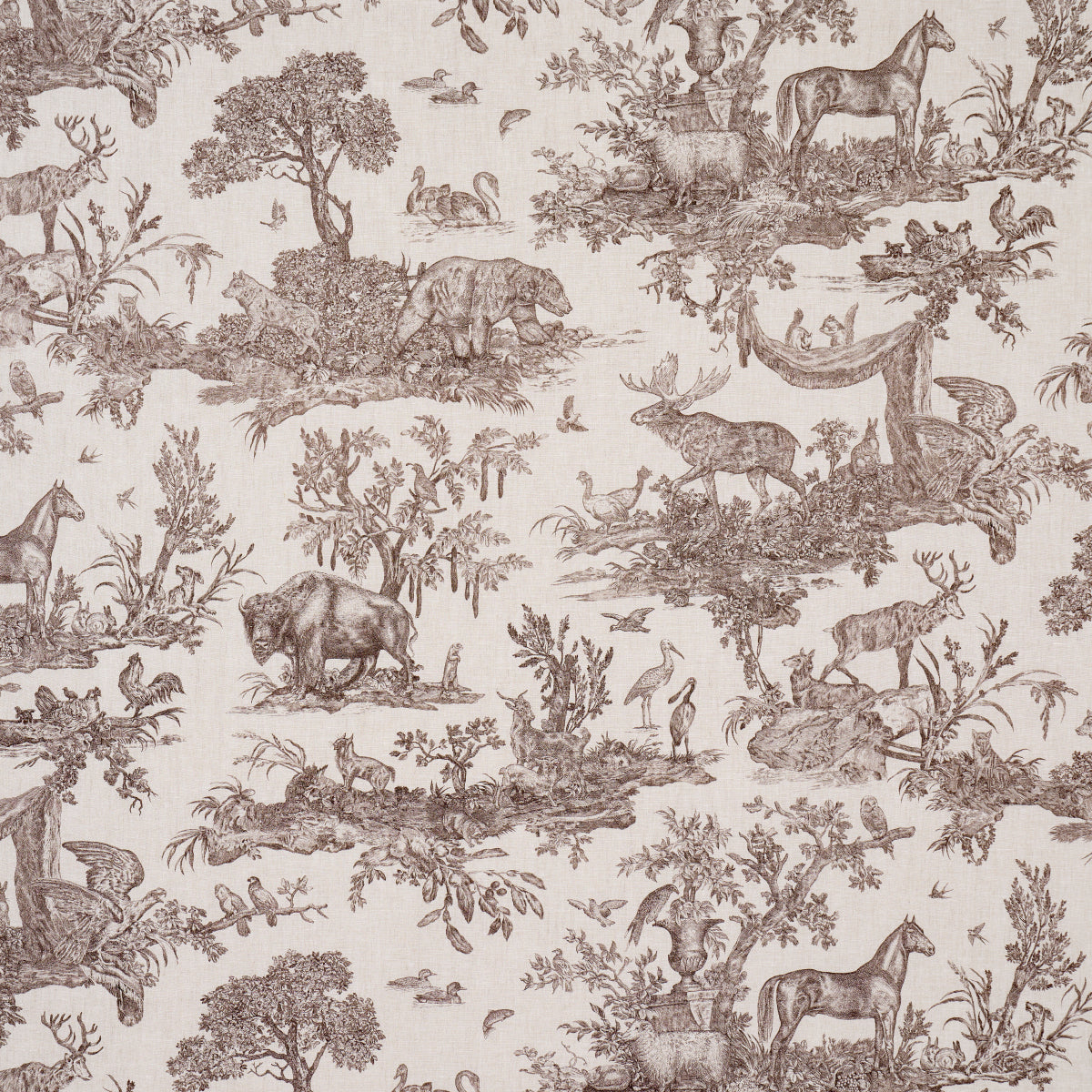 WESTERN-TOILE-SEPIA-SCHUMACHER-182271