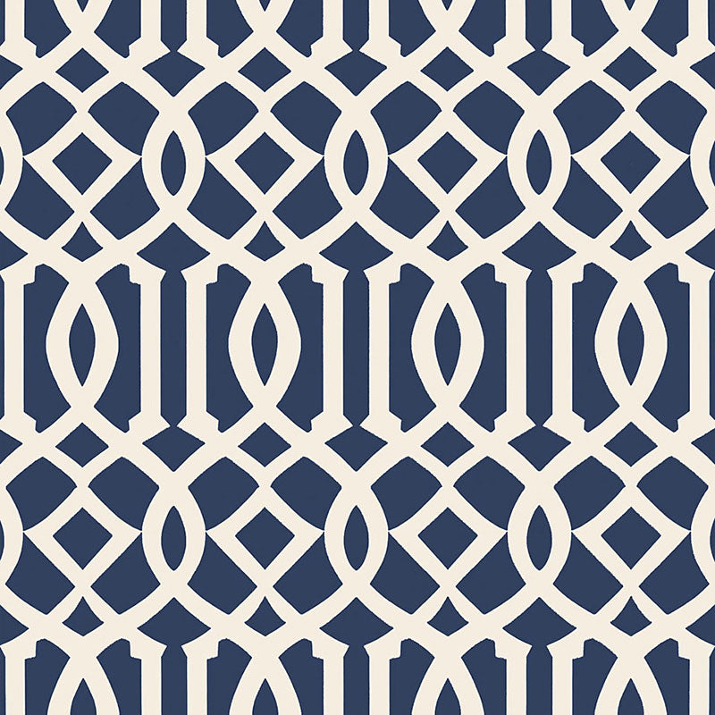 IMPERIAL-TRELLIS-II-IVORY-NAVY-SCHUMACHER-5005801