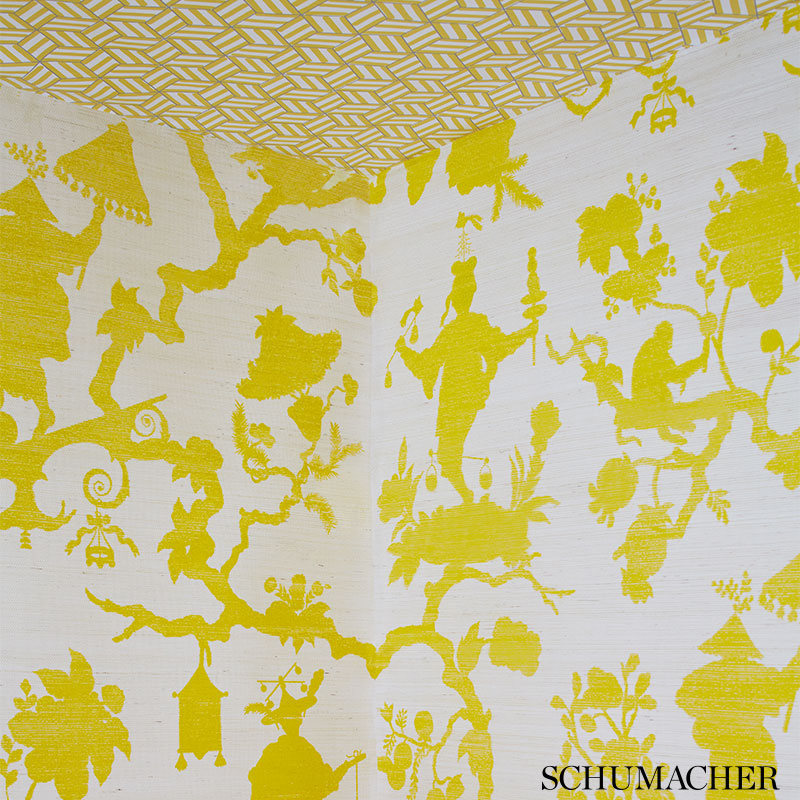 SHANTUNG-SILHOUETTE-SISAL-YELLOW-SCHUMACHER-5008250