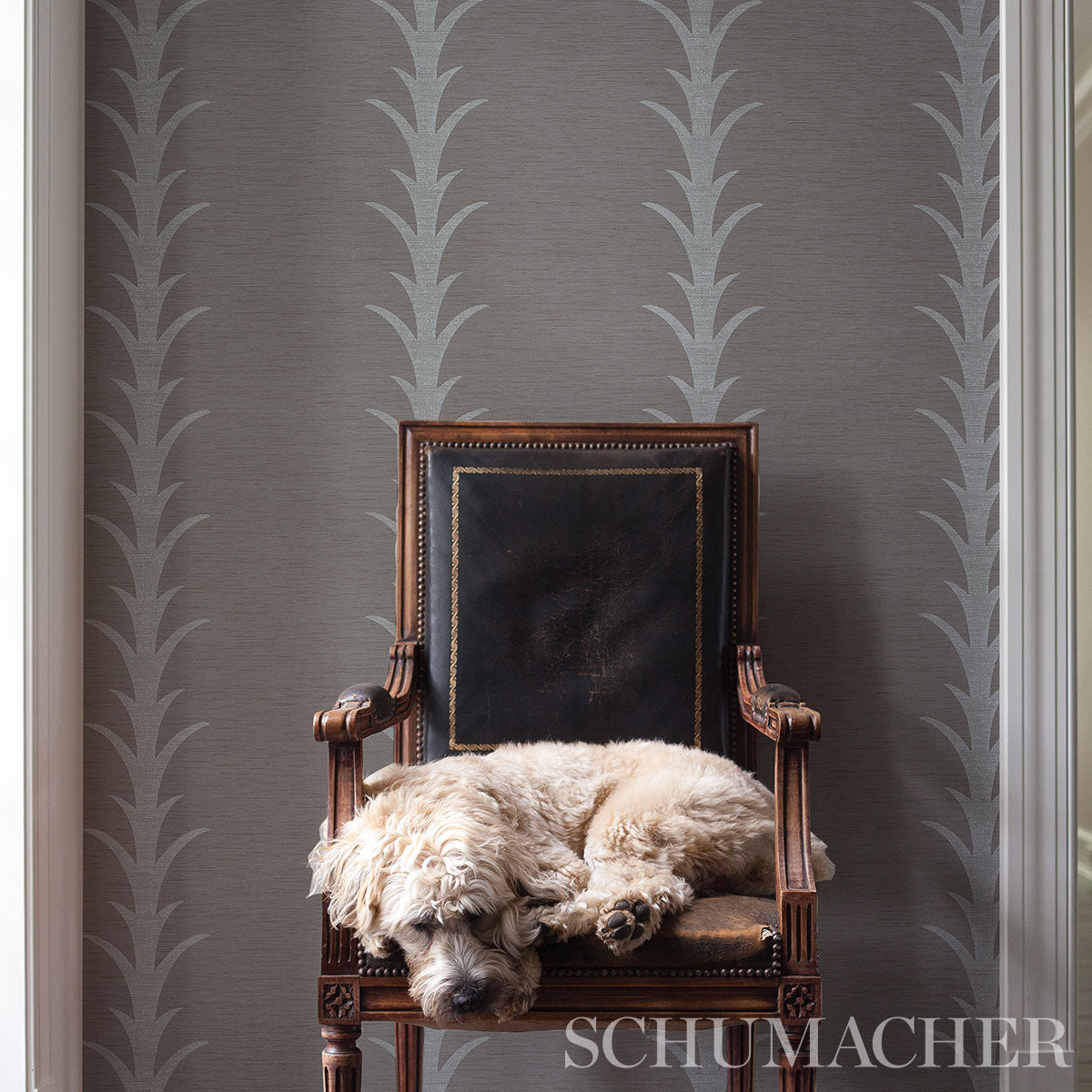 ACANTHUS-STRIPE-VINYL-GREY-SCHUMACHER-5008593