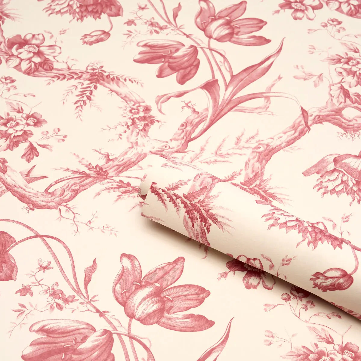 TOILE-DE-FLEURS-ROUGE-SCHUMACHER-5009122